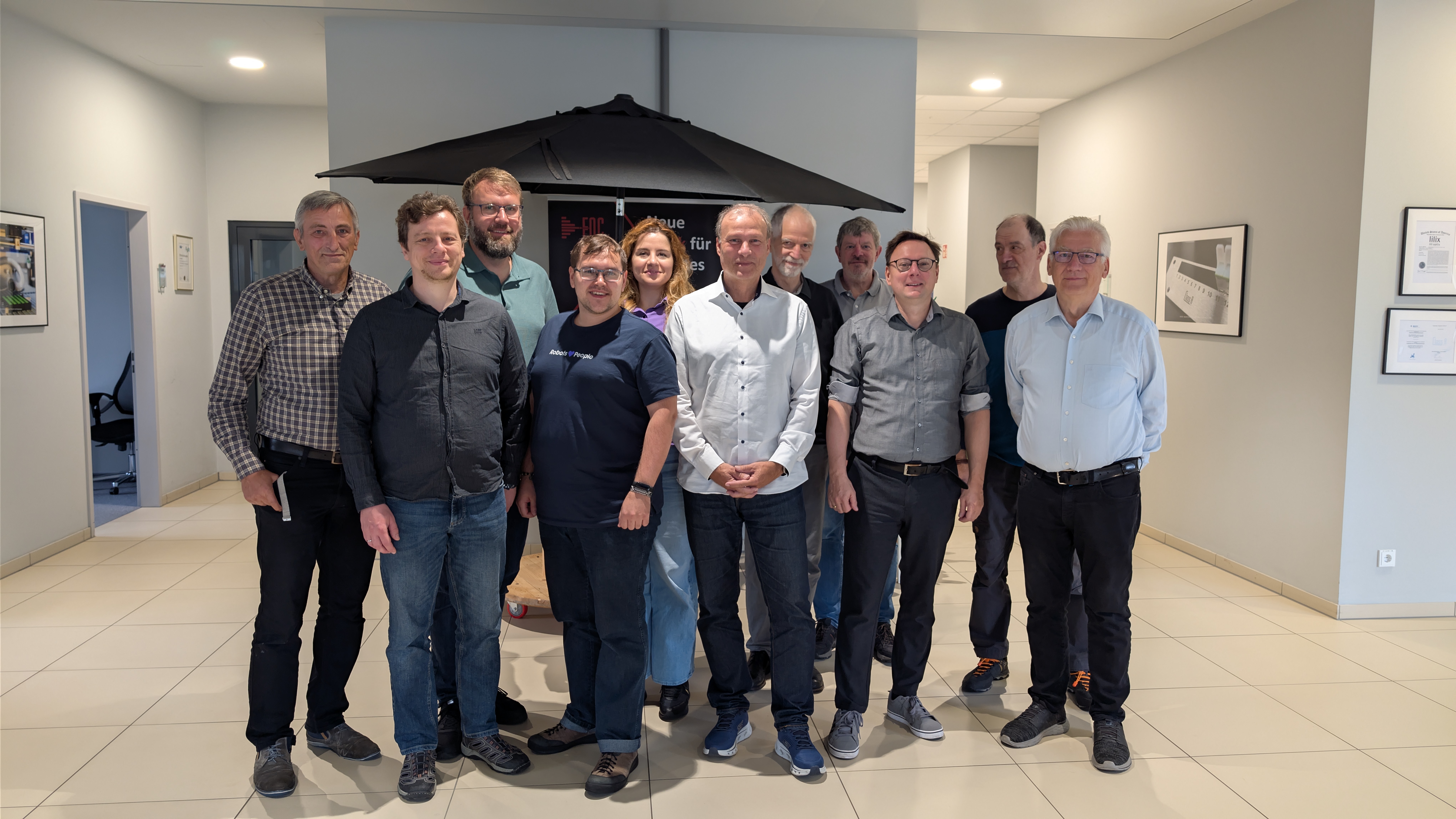 Abbildung 1: Gruppenbild der Partner des Forschungsprojekts RESI-TSN