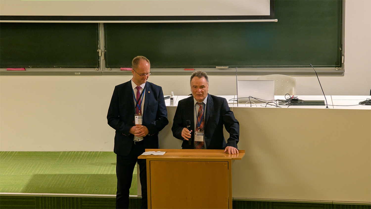 Abbildung 2: Eröffnung der IDAACS-Veranstaltung durch Anatoliy Sachenko und den polnischen Gastgeber der Silesian University of Technology